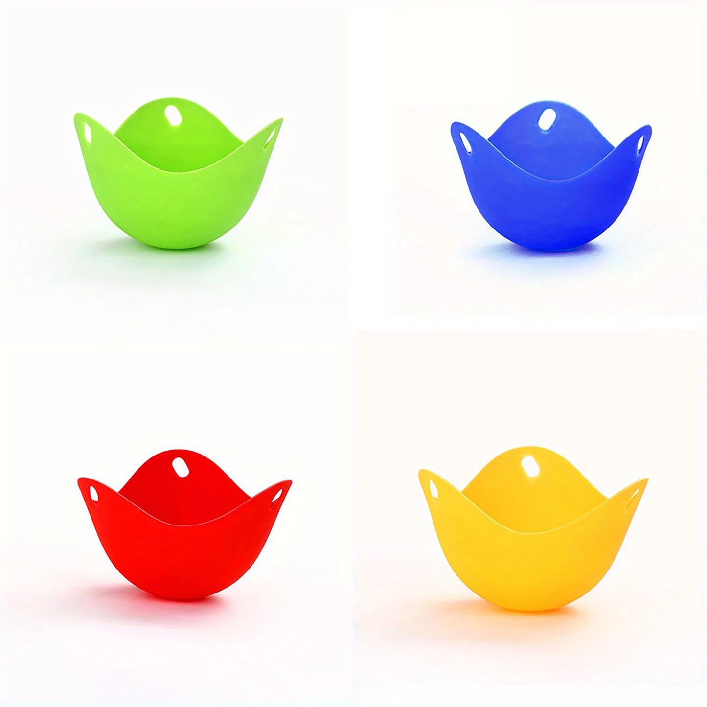 Silicone Egg Poacher Cups Egg Boiler Mold Cup for Microwave Air Fryer Stovetop Eggs Cooking