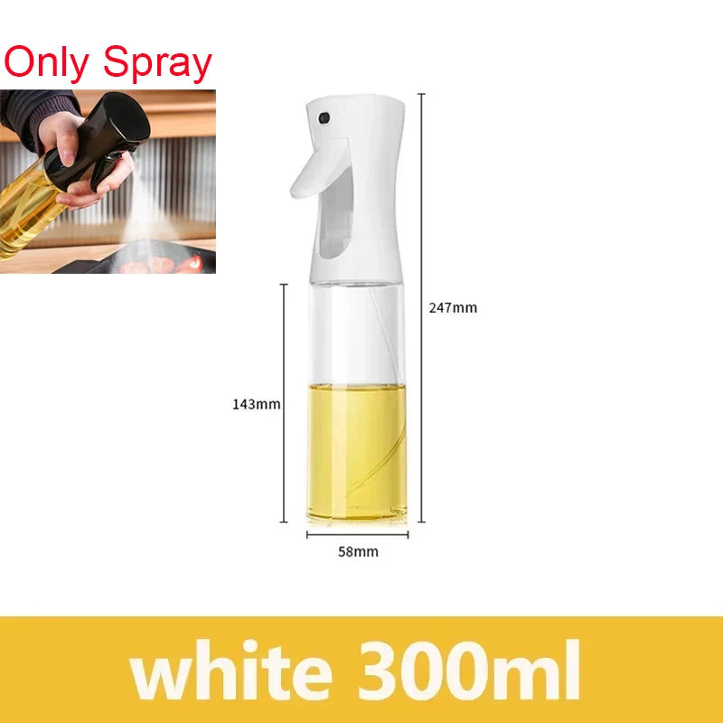 Spray Oil Sprayer Oil Cruet Spray Dual Purpose Kitchen Oils Spray Olive Oil Sprays Bottle Air Fryer Salad  BBQ Kitchen Baking