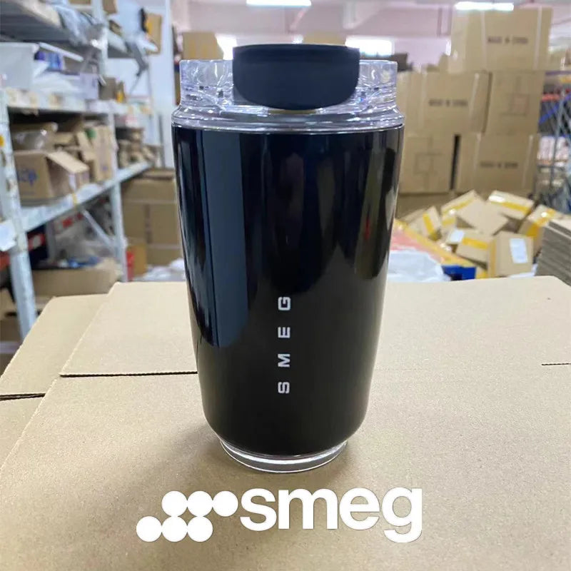 SMEG 240ML Beverage Cup Travel Portable Car Drinking Cup Stainless Steel Vacuum Leak proof 240ML Coffee Thermos