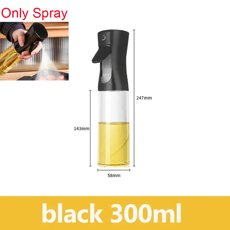 Spray Oil Sprayer Oil Cruet Spray Dual Purpose Kitchen Oils Spray Olive Oil Sprays Bottle Air Fryer Salad  BBQ Kitchen Baking