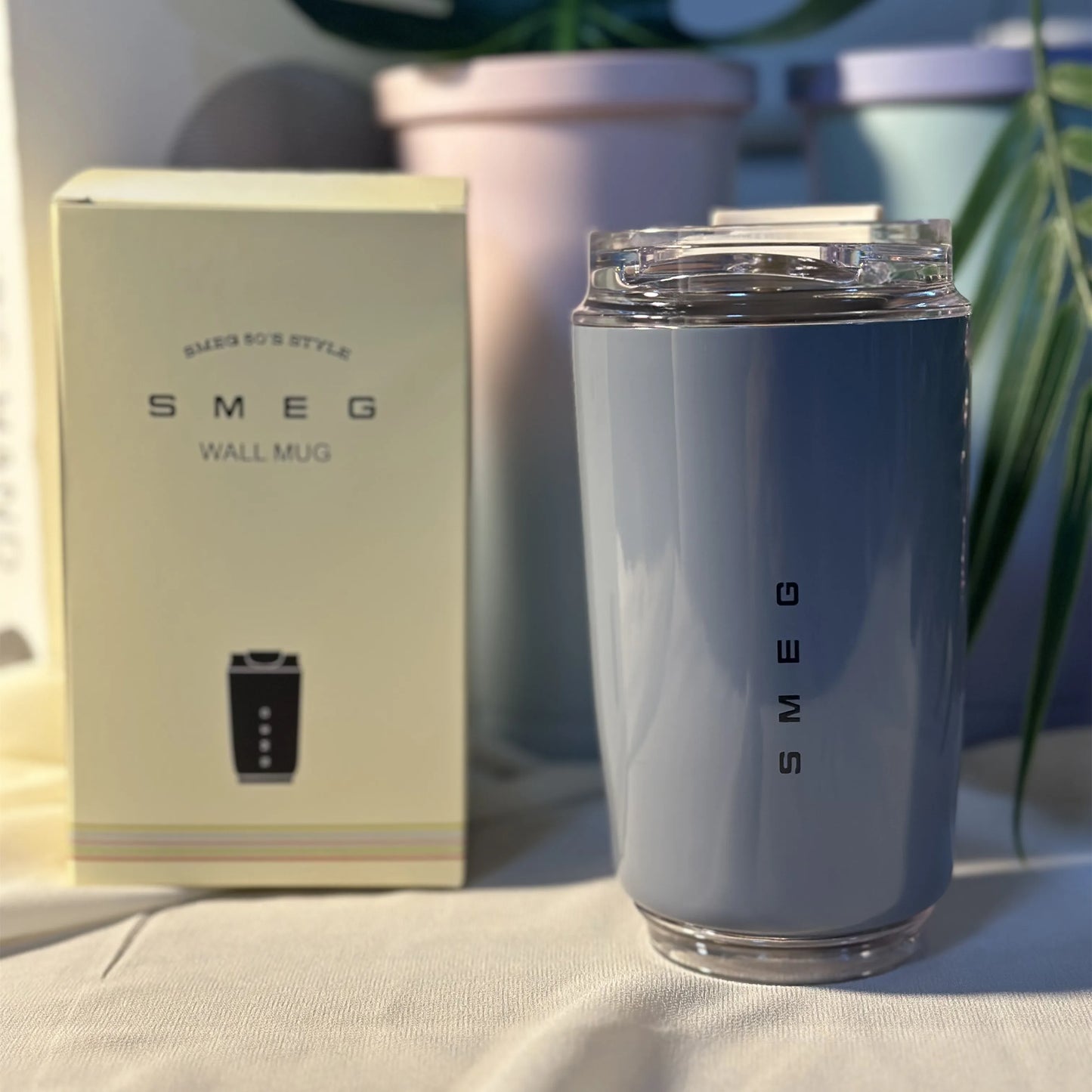 SMEG 240ML Beverage Cup Travel Portable Car Drinking Cup Stainless Steel Vacuum Leak proof 240ML Coffee Thermos